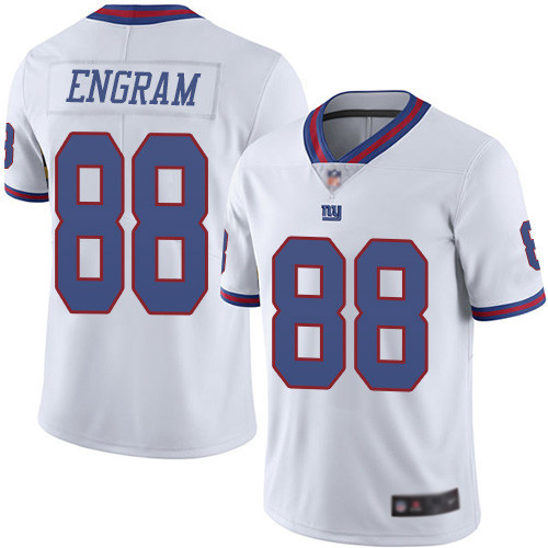 Men New York Giants 88 Evan Engram Limited White Rush Vapor Untouchable Football NFL Jersey